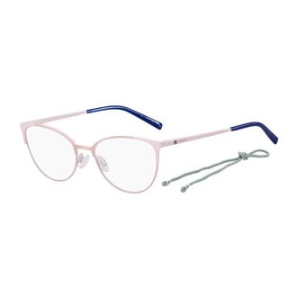 M Missoni Glasses, female, Multicolor, ONE SIZE, Multicolor Metal Frames with Pink Dial
