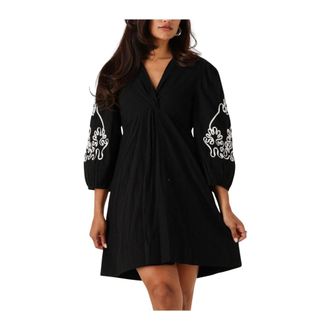 Y.A.S Y.a.s, Dames, Jurken, Zwart, Maat: XL Katoen