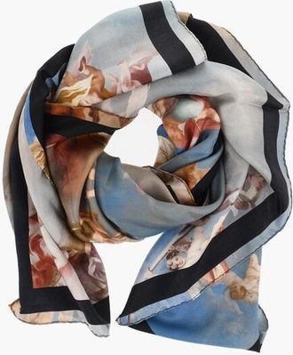 Balmain Patterned Silk Foulard size Unica