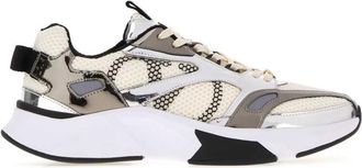 Valentino Garavani Off-White Textured DEMIV Sneaker