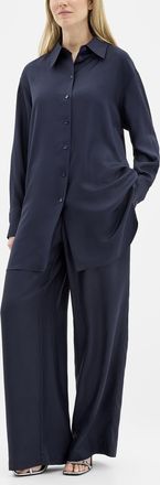 R&oacute;he Womens Relaxed pure silk pant