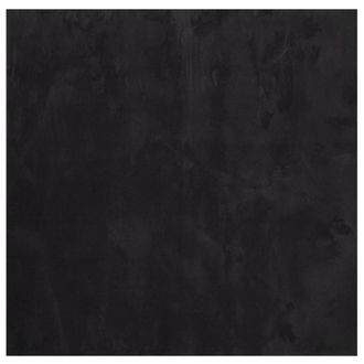 Berkfield Home Rug HUARTE Short Pile Soft & Washable Black 160x160 cm | Size: Medium