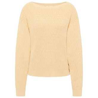 Tranquillo Jaquard-Pullover Pullover f&uuml;r Damen | beige