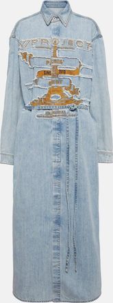 Y / Project Evergreen Paris Best denim shirt dress