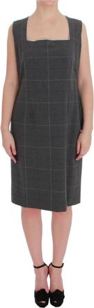 Bencivenga Midi Kleedjes - Dames - Casual kleedjes - Grijs - 2XL - Katoen - Kleedjes