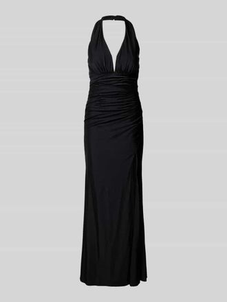 Mascara Abendkleid mit Neckholder in Black, Gr&ouml;&szlig;e 34