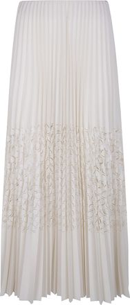Avi&ugrave; Laser Plisse Skirt