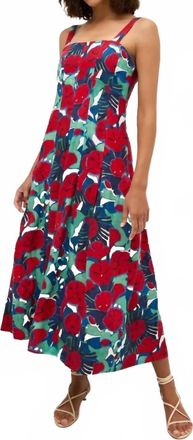 Marie Oliver Dixon Midi Dress In Red
