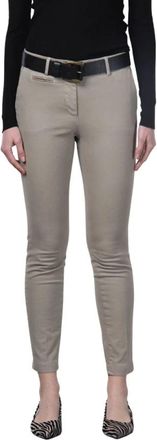 Mason's New York Slim Chino - Dames - Skinny broeken - Grijs - XS - Katoen - Broeken