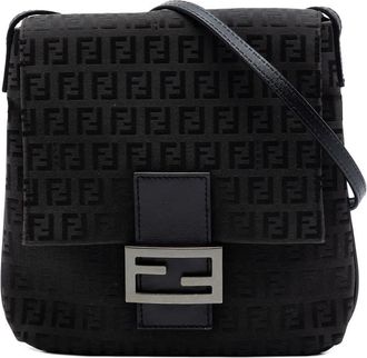 Fendi Pre-owned Fendi Zucchino Canvas Crossbody Ladies ON6U2S6CVG81VF6T
