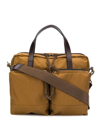 Filson Borsa tote con tasche frontali - Marrone