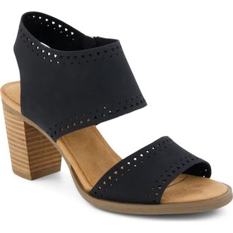 Toms Majorca Cutout Sandal in Black at Nordstrom, Size 5.5