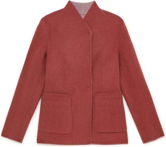 Maliparmi Chaqueta de Lana Doble - Jackets - Mujer - Rojo - 2XL