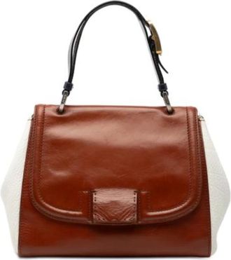 Fendi Pre-owned Handbags, female, Brown, Size: ONE SIZE Pre-owned Vintage Handbag