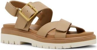 Blondo Beau Sandal in Almond Leather at Nordstrom, Size 7.5