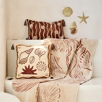 La Redoute Interieurs Rechthoekige kussenhoes 50x30 cm, katoen, KIANA