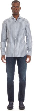 Barba Dandylife Flannel Vichy Print Shirt