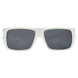 Marc Jacobs Grey Browline Unisex Sunglasses MARC LOGO 096/S 0CCP/IR 57