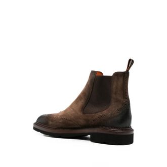 Santoni Voes Chelsea Boot - Brown