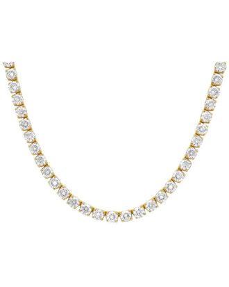 Diana M. Jewels Fine Jewelry 18K 31.50 ct. tw. Lab-Grown Diamond Tennis Necklace