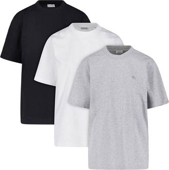Burberry Set of 3 Cotton T-Shirts