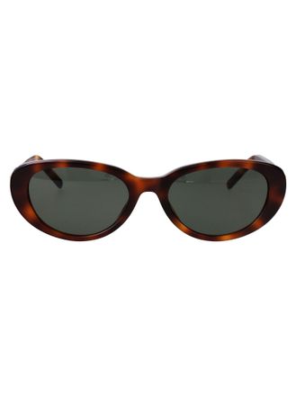 Saint Laurent Runde Sonnenbrille SL M154 003