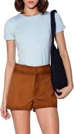 Walter Baker Jennifer Fitted Baby Tee in Light Blue at Nordstrom Rack, Size X-Small