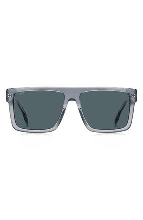BOSS 58mm Sunglasses in Blue/Grey at Nordstrom