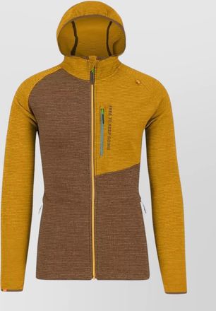 Karpos two-tone zip-up hoodie