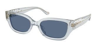 Coach HC8439U CBZ52 590480 Womens Sunglasses Blue Size 53