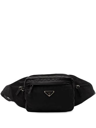 Prada 2013-2025 Tessuto belt bag - Black