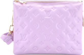 Louis Vuitton Coussin Bag Monogram Embossed Lambskin PM crossbody bag - Paars