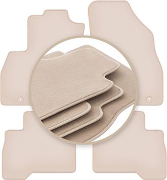 OEM Alfombrillas Premium Beige Para: Citroen Nemo Kombivan 2007-2017