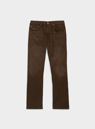 Polo Ralph Lauren Mens Varick coffee jean Straight, slim fit