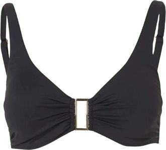 Melissa Odabash Bel Air Bikini Top - Dames - Bikinis - Zwart - XL - Badmode