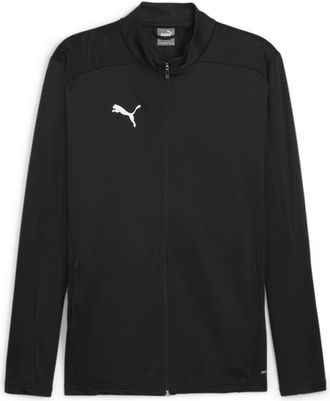 Puma TeamGoal-jas voor heren (Zwart/Zilver)