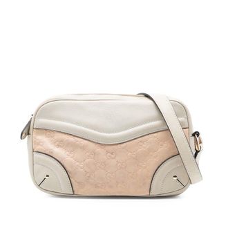 Gucci Pre-owned Gucci Guccissima Crest Shoulder Bag 262900 204991