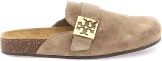 Tory Burch Mellow Mule - Dames - Slip ons - Beige - 36 EU - Su&egrave;de - Schoenen