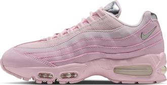 Nike Womens Air Max 95 Big Bubble Chrome Shoes in Pink | IV3305-600