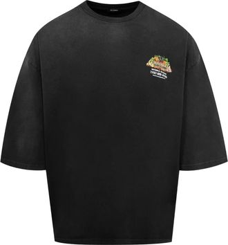 Willy Chavarria Welcome TO NY - Heren - T-shirts - Zwart - S - Tops