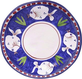 Arcucci poiseidone blue round tray 38 cm