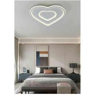 Trade Shop Trade Shop - Plaf&oacute;n Led En Forma De Coraz&oacute;n 63 W Aluminio 4000k 6500k Ip22 C19