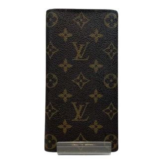 Louis Vuitton Pre-owned Wallets, female, Brown, Size: ONE SIZE Pre-owned Monogram Long Bifold Wallet