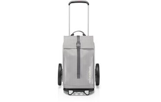 Reisenthel Einkaufstrolley REISENTHEL Citycruiser, Damen, grau (hellgrau), Polyester, Einkaufsk&ouml;rbe Einkaufstrolley, Aus recyceltem Material