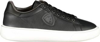 Blauer Polyurethane Mens Mens Sneaker