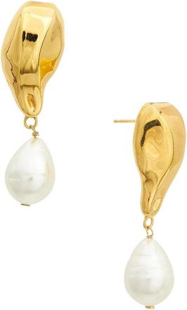 Oscar De La Renta Smooth Earrings