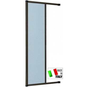 Vigor Mosquitera De Aluminio Hu-firma Horizontal Marr&oacute;n 160x250 Cm