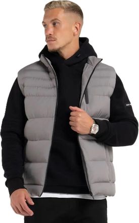 Bee Inspired Collection Black Quilted Ederson Gilet with Chest and Hip Pockets, Padded Design, Signature B Zip Pullers - Size Small