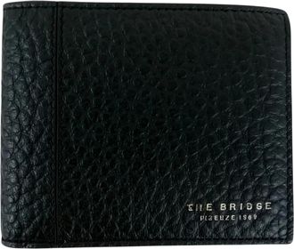 The Bridge Portafoglio Bifold Manfredi - - Accessories - Donna - Nero - ONE SIZE