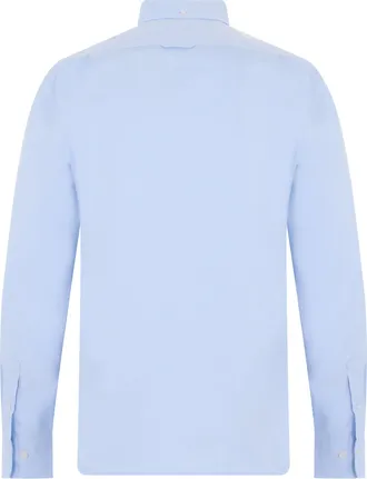 GANT Mens Shirt Slim Fit Cotton Light Blue